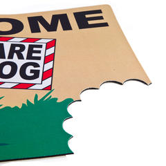 Beware of Dog Wacky Doormat Mat - Beware of the Dog