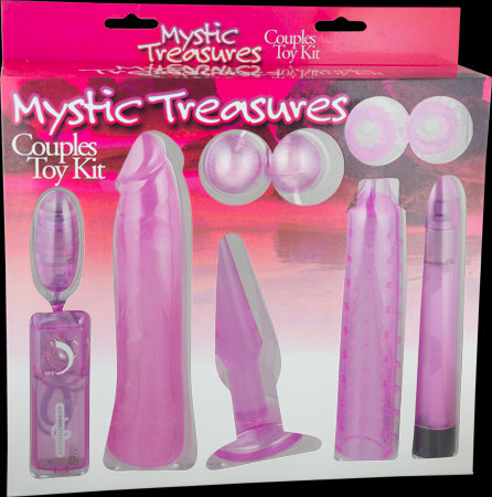 Mystic Treasures Couple 8 Piece Toy Kit Pink