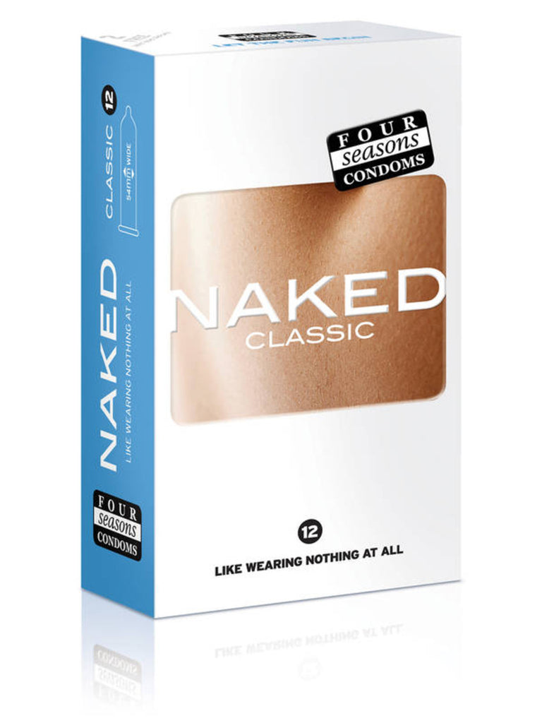 Four Seasons Naked Classic - 12 Pack Condoms - TGA 144896