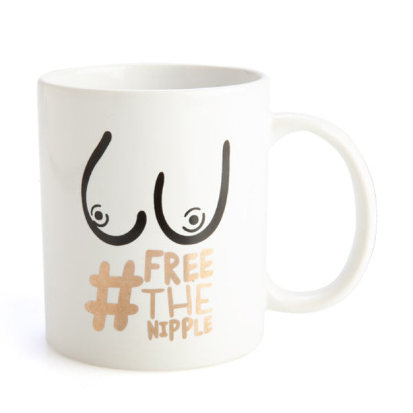 #FreeTheNipple Ceramic Mug