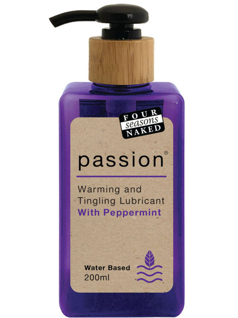 Four Seasons Passion Lubricant 200ml - Peppermint