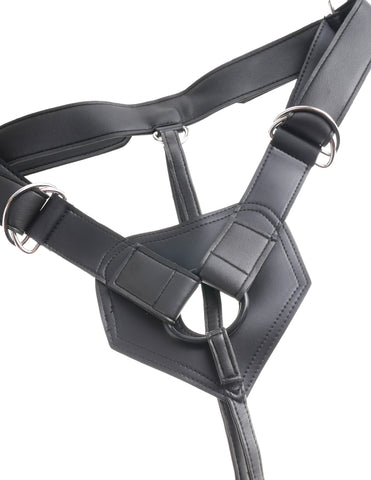 King Cock Strap-On Harness with 7 in. Cock - Flesh