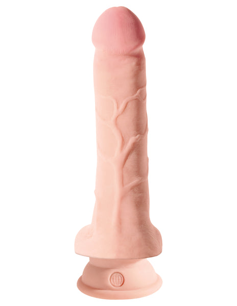 King Cock Plus 8'' Triple Density Fat Cock with Balls Flesh 20.3 cm Dong