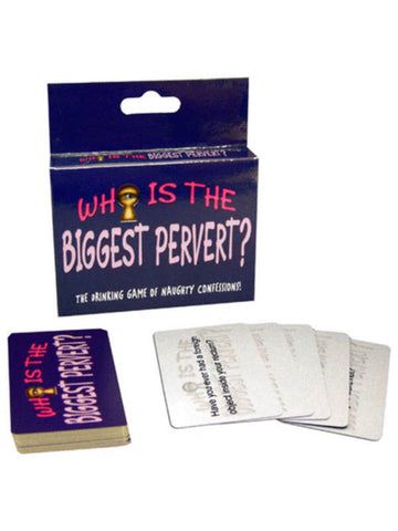 Who is the Biggest Pervert? Card Game
