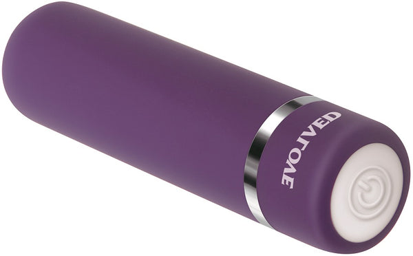 Evolved Purple Passion Rechargeable Bullet Vibrator - Purple