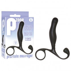The 9's P-Zone Prostate Anal Massager Black