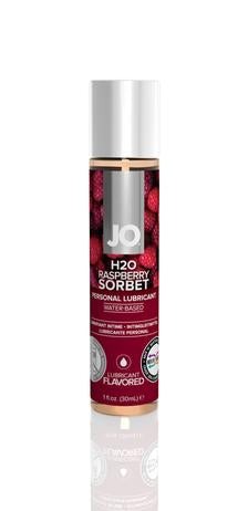 Jo H2O Flavoured Lubricant Raspberry Sorbet 30mL