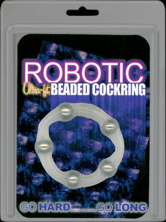 Robotic Beaded Penis Ring