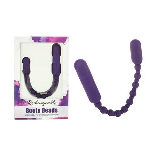 RECHARGEABLE BOOTY BEADS - PURPLE