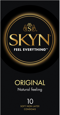 Ansell Skyn Original Non Latex Condoms 10 Pack