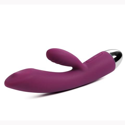 Svakom Trysta G-Spot Waterproof Vibrator with Rolling Tip - Violet (Purple) - Rechargable