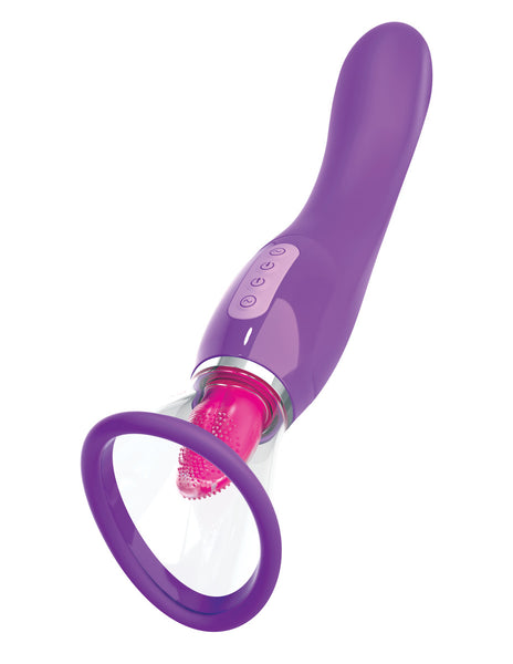 Fantasy For Her Her Ultimate Pleasure Clitoral Suction Toy With Vibration, Tongue and G-Spot Stimulation