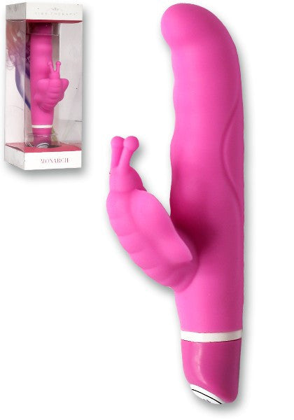 Vibe Therapy Monarch 7 Function G Spot Vibrator Pink 15cm