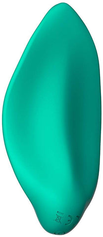 ROMP Wave - Clitoral Massage Vibrator Waterproof Rechargeable Vibrating Massager with 6 Modes & 4 Patterns | Green