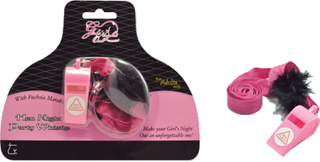 Girls Night Out Hens Party Whistle Novelty